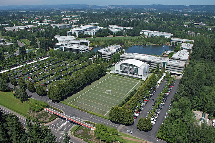 Se infla deseable reacción Nike Headquarters, Beaverton, OR - synthetic turf