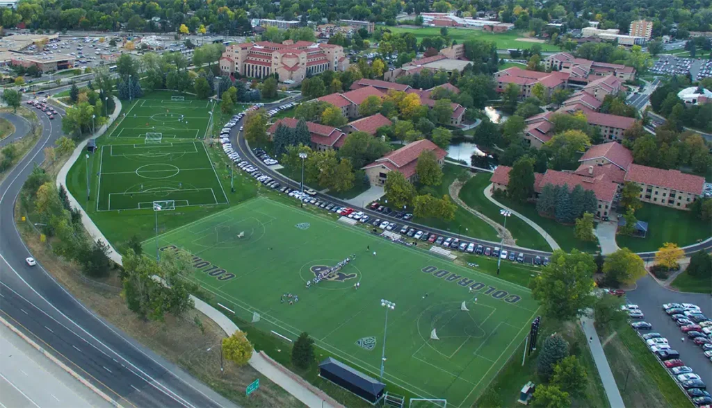 University of Colorado - Kittredge Soccer Fields, Boulder, CO