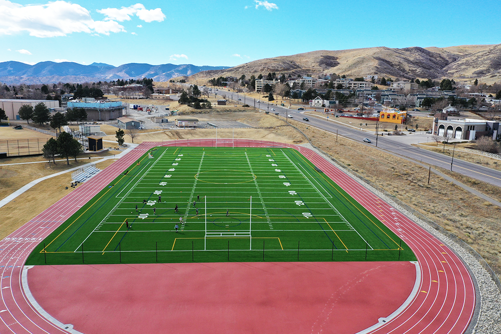Green Mountain High School Lakewood CO Academy Sports Turf