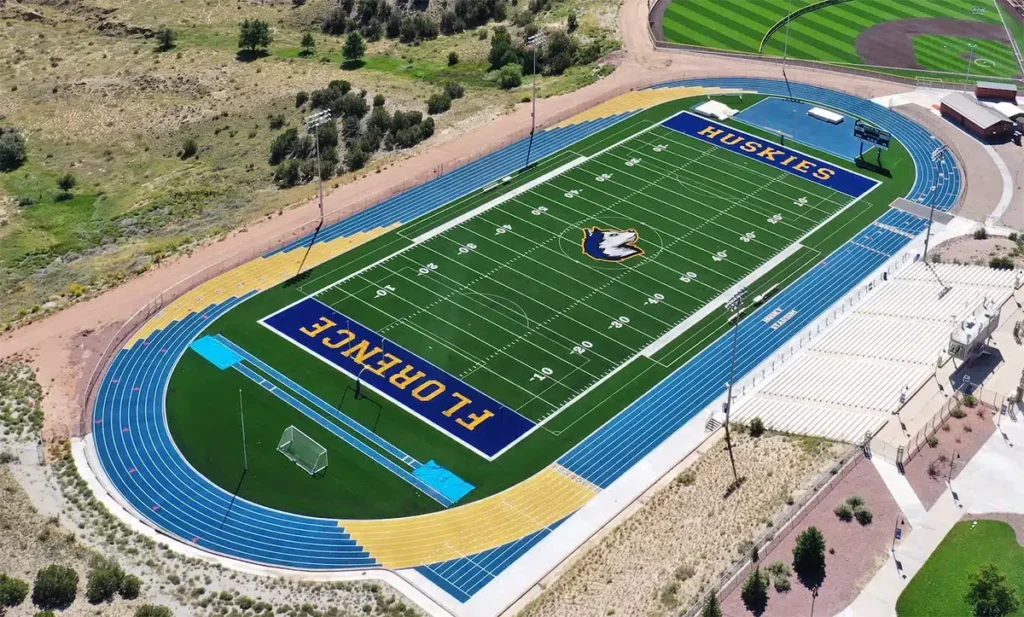 Florence High School, Football Field, Track,  Florence, CO